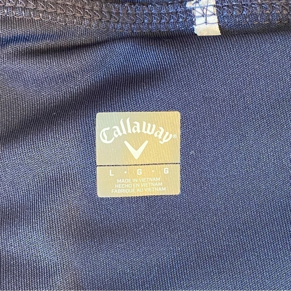 Callaway women's Large Navy blue Golf skort stretchy lightweight back pockets